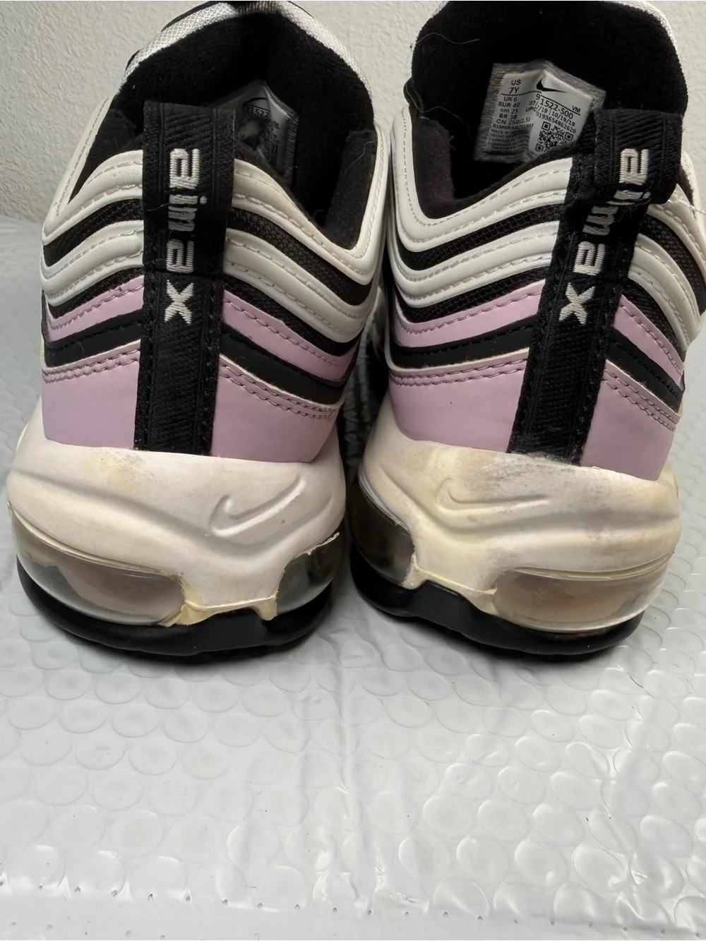 Nike Air Max 97 “Iced Lilac” Youth 7Y / Womens Size 8.5 Sneakers 921522-500